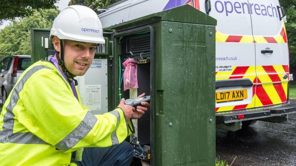 Openreach engineer