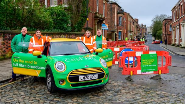CityFibre Preston team