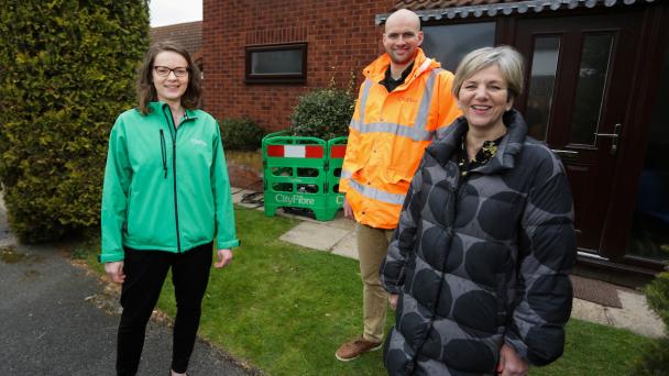 Dominika Walker, CityFibre, Harry King, CityFibre, and Lilian Greenwood MP