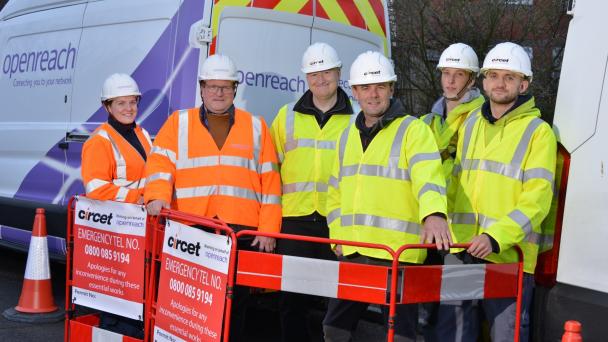 Openreach and Circet teams