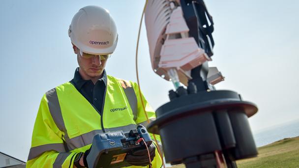 Openreach engineer