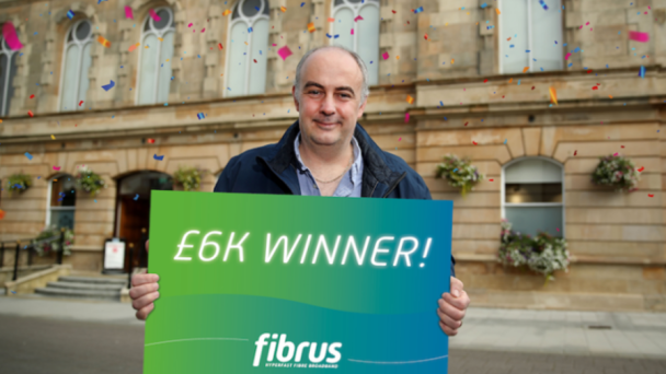 Fibrus giveaway winner