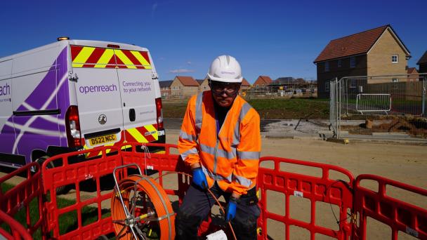 Openreach engineer