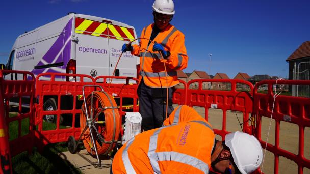 Openreach engineer