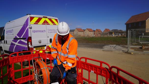 Openreach engineer