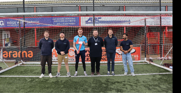 Lightning Fibre to sponsor Eastbourne FC goalie