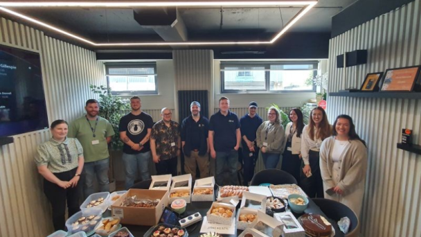 Fibrus bakes bring £400 for Northern Ireland Hospice
