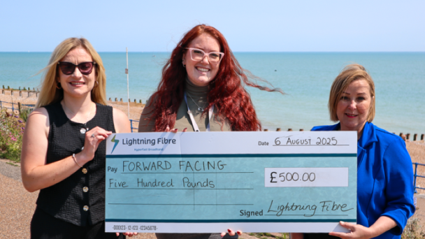 Lightning Fibre sponsors uplifting experience for disabled children